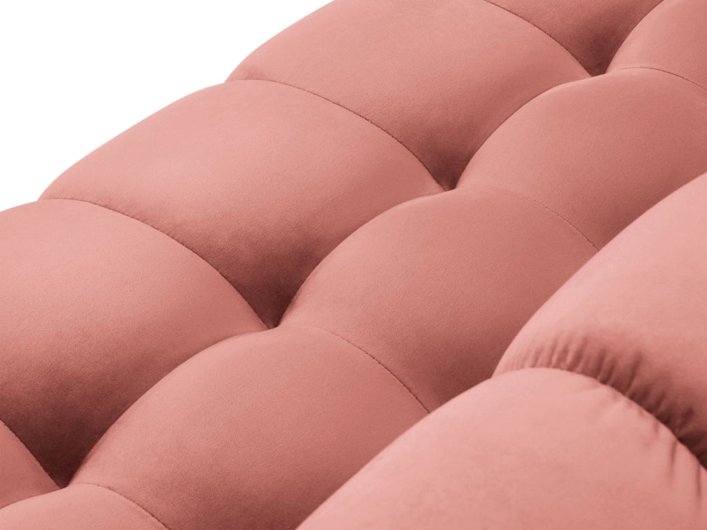Cosmopolitan Design - Divano "Bali" 4 posti in velluto rosa 