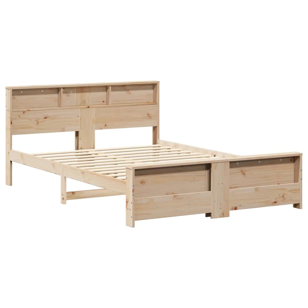 Struttura del letto-Giroletto Marrone 150 x 200 cm Legno multistrato
