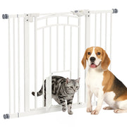 Barriera di Sicurezza per Cani ¨C zephmum ¨C Bianco 74-100 cm