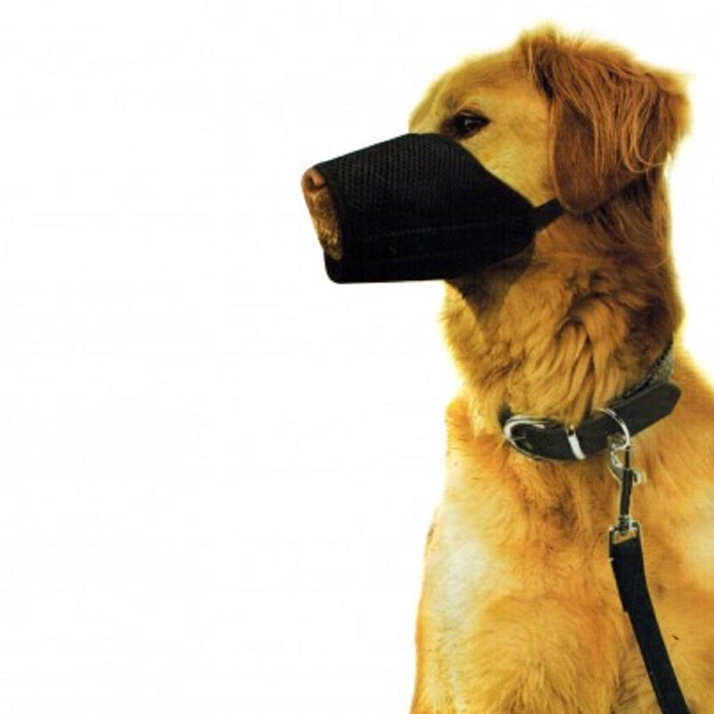 Trade Shop - Museruola Regolabile In Nylon Nobleza Lavabile Per Sicurezza Muzzle Dog -    Xs