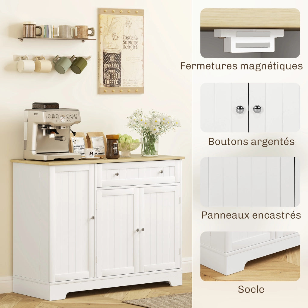 Armadio da cucina ¨C Minimal ¨C bianco 105x40x83cm