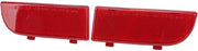 Kit di riflettori per paraurti - Riflettori per paraurti - Set di riflettori - Installazione facile - Materiale ABS - Design migliorato