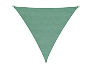 VELA OMBREGGIANTE HDPE TRIANGOLARE VERDE  mt.5x5x5    VETTE