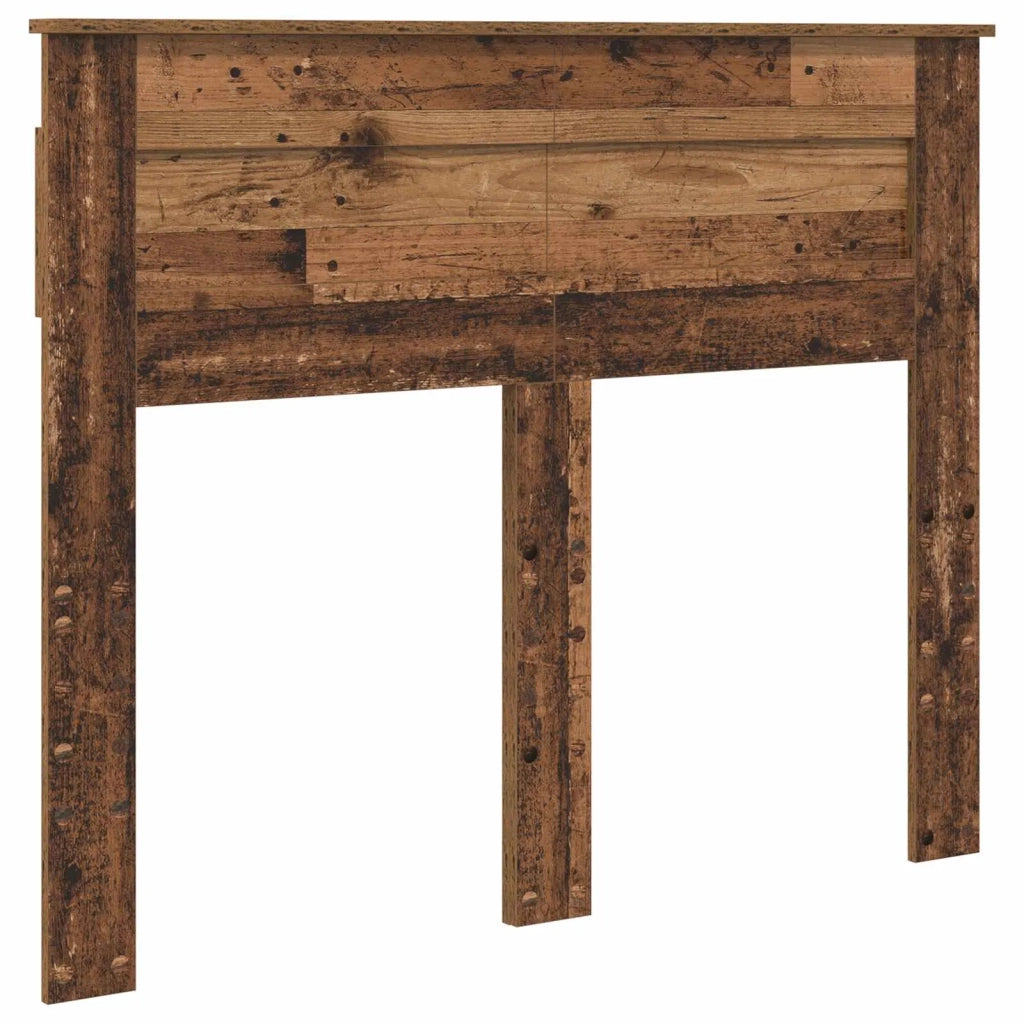 Letto matrimoniale | Letto per adulti | Struttura del letto Legno vecchio 120 x 190 cm Pino massello