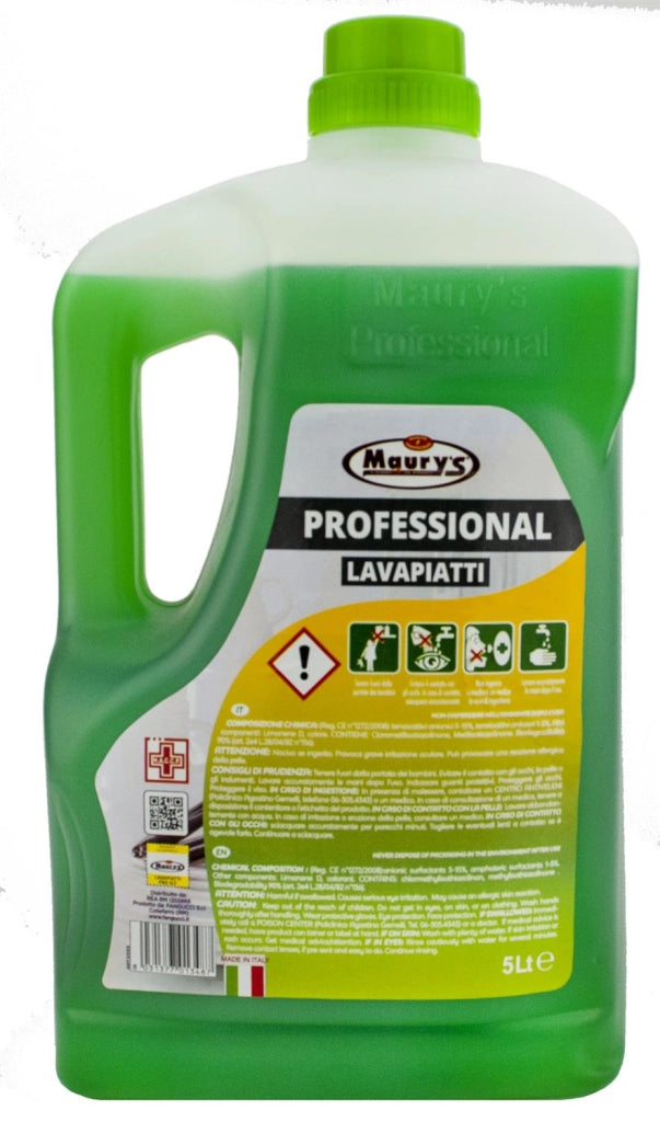 MAURY'S PROFESSIONAL 5LT SAPONE PIATTI LIMONE