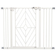 Cancelletto di Sicurezza per Scale e Porte ¨C Xylo ¨C Bianco 100x76 cm
