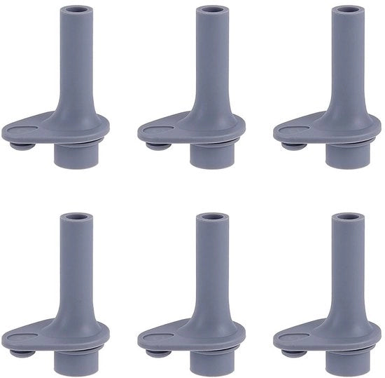 Set di viti di riserva 6 pezzi - Viti di riserva per bottiglie di plastica - Silicone - Accessori - Design pratico - Bottiglie di plastica