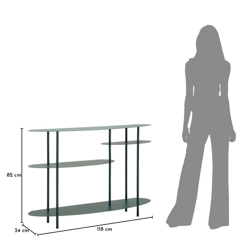 Consolle Saturno Plus Ottanio cm 118x34x82
