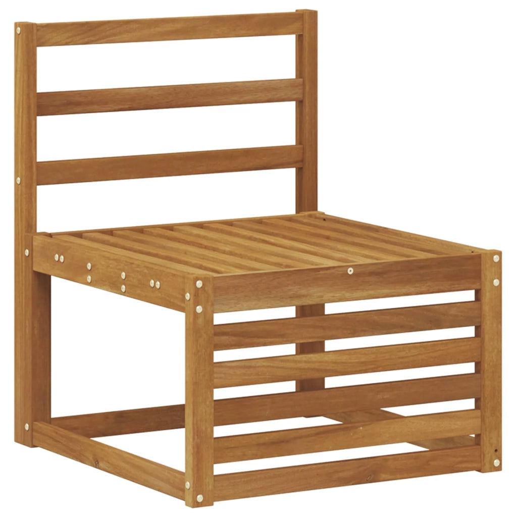 Set divani 7 pcs Naturale Legno di Acacia Massello 3375414
