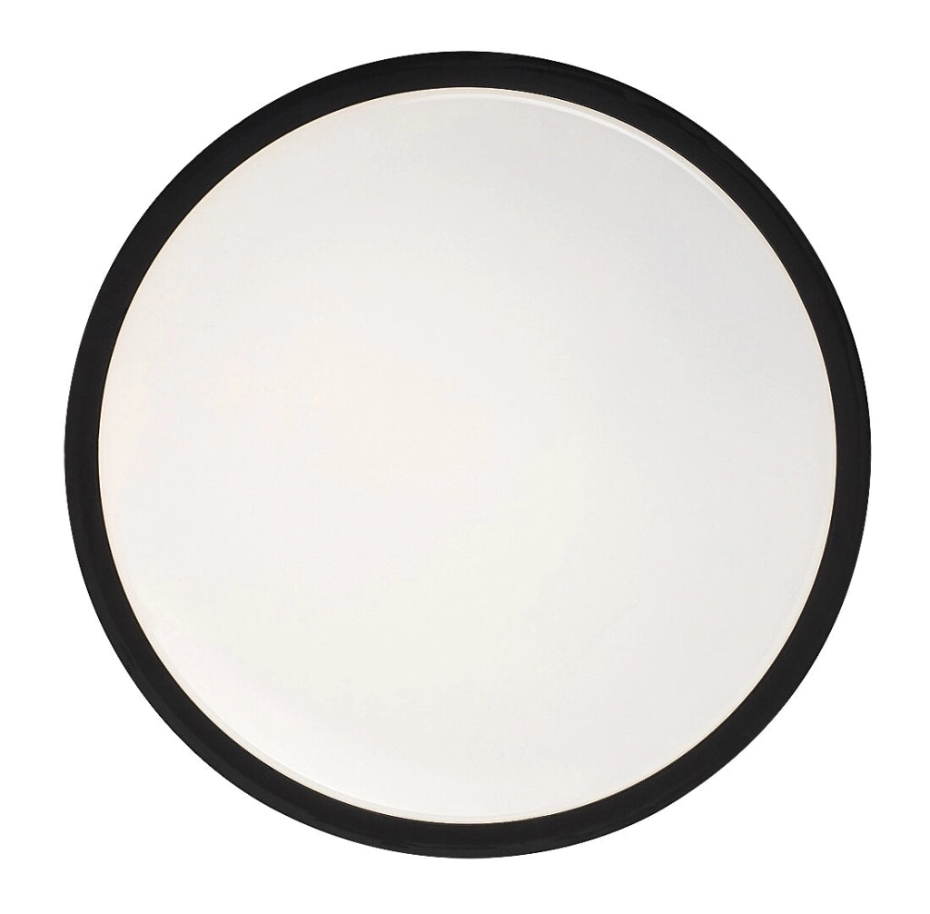 Plafoniera bagno Rabalux Samira Ø25 nero IP44 LED 18W