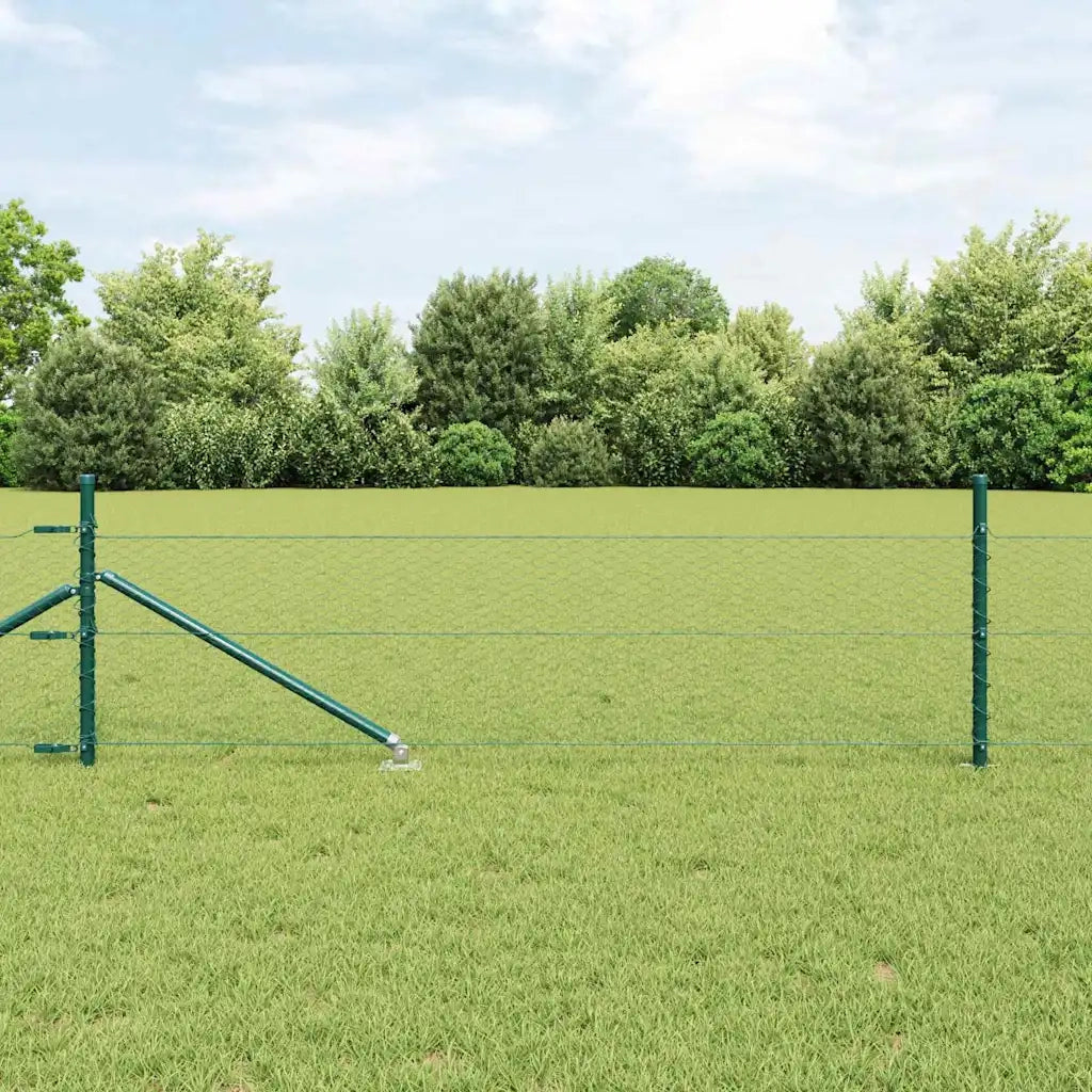 Palo della recinzione Verde 25 x 0,4 m (rete da 25 mm)