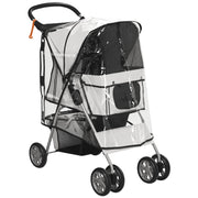 Passeggino per Cani Pieghevole ¨C Minimal ¨C Grigio