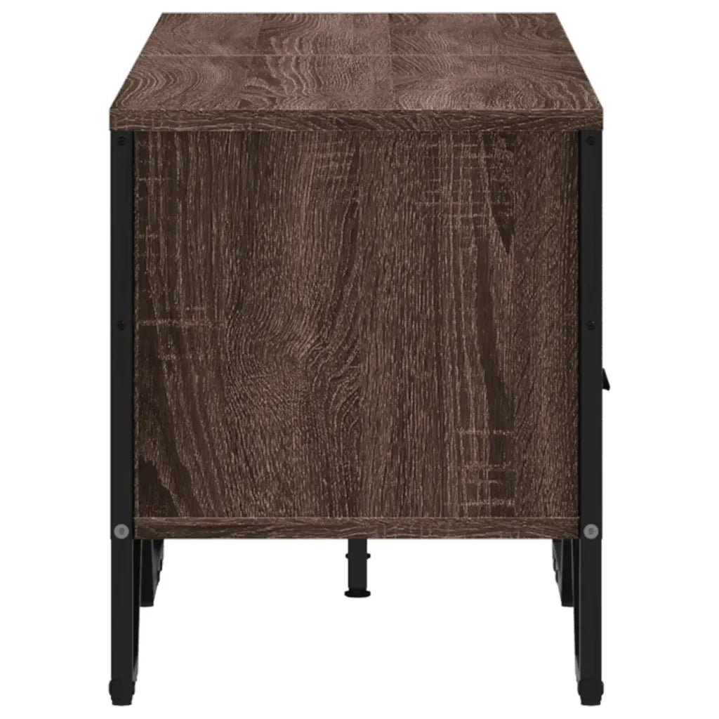 Mobile TV | Armadietto TV | Mobile Porta TV Rovere Marrone 122x34x41cm in Legno Multistrato