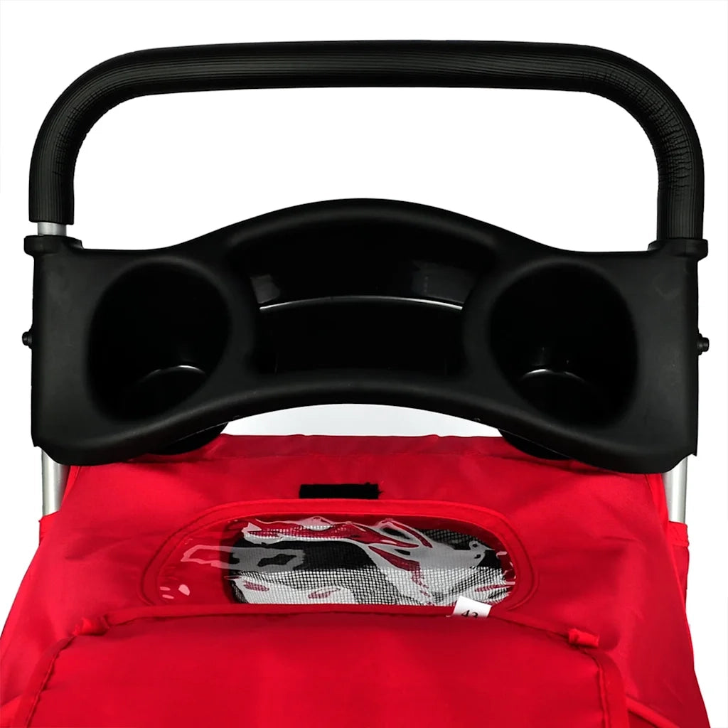 Passeggino per Cani Rosso 170055