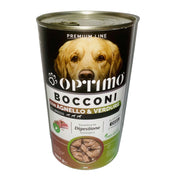 OPTIMO BOCCONCINI PER CANE AL GUSTO DI AGNELLO E VERDURE DA 1250 GR
