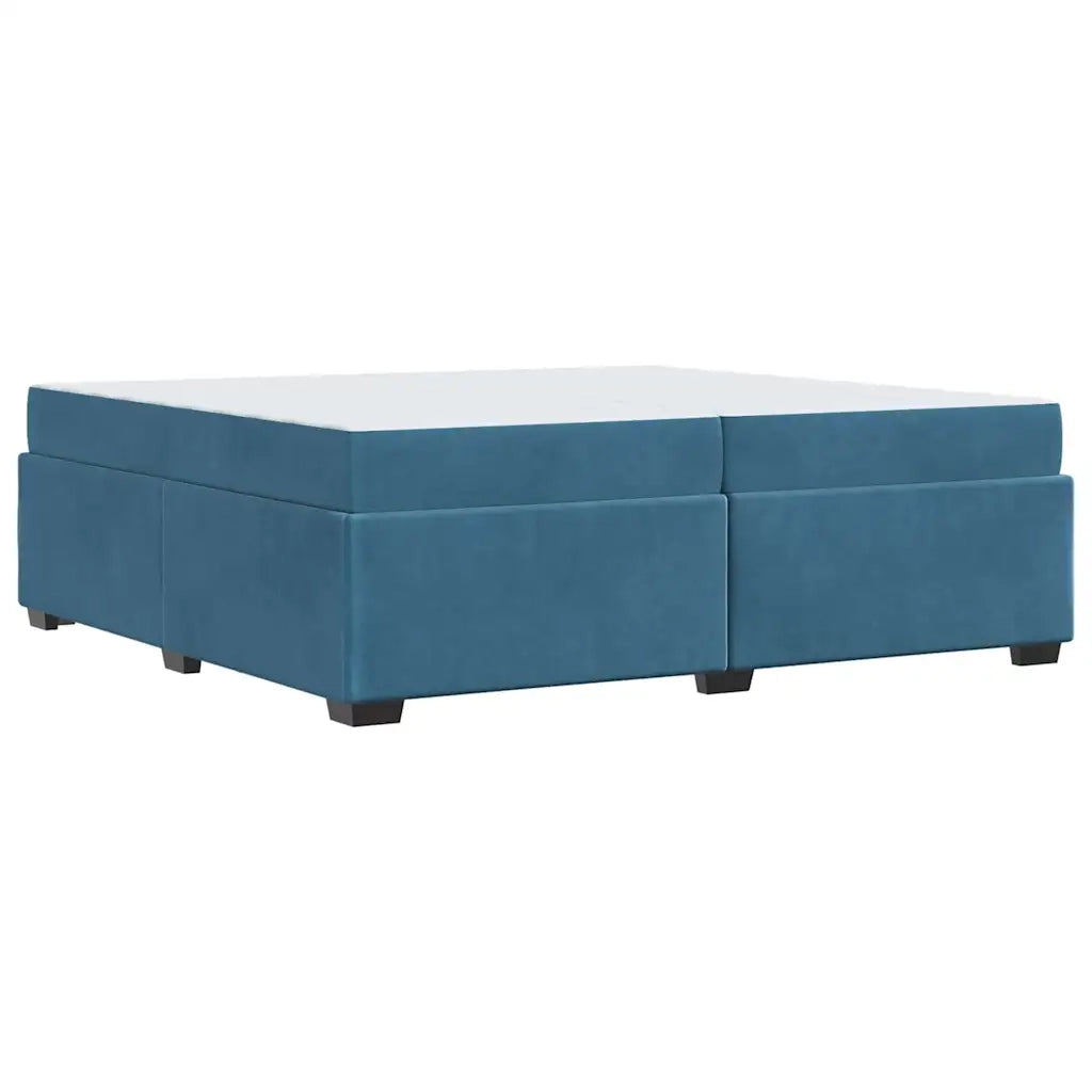 Struttura del letto Blu Scuro 200 x 200 cm Tessuto 3399312