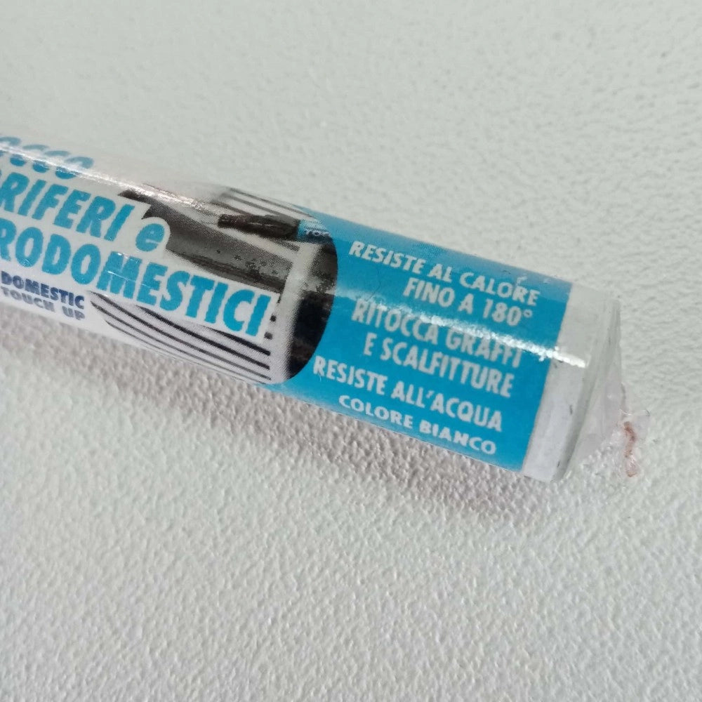Saratoga tocco bianco 10ml paint ritocco per caloriferi ed elettrodomestici - 1pz