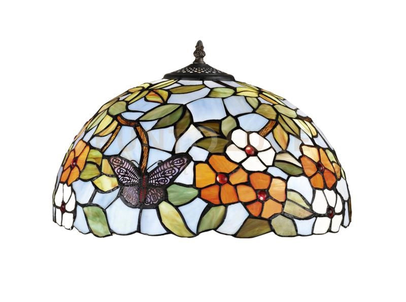 PARALUME TIFFANY  D.40 CM  BUTTERFLY IN VETRO