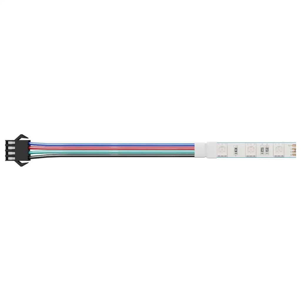 Striscia LED 2 pcs Nero e Multicolore 1745 mm Rame e plastica 3429136