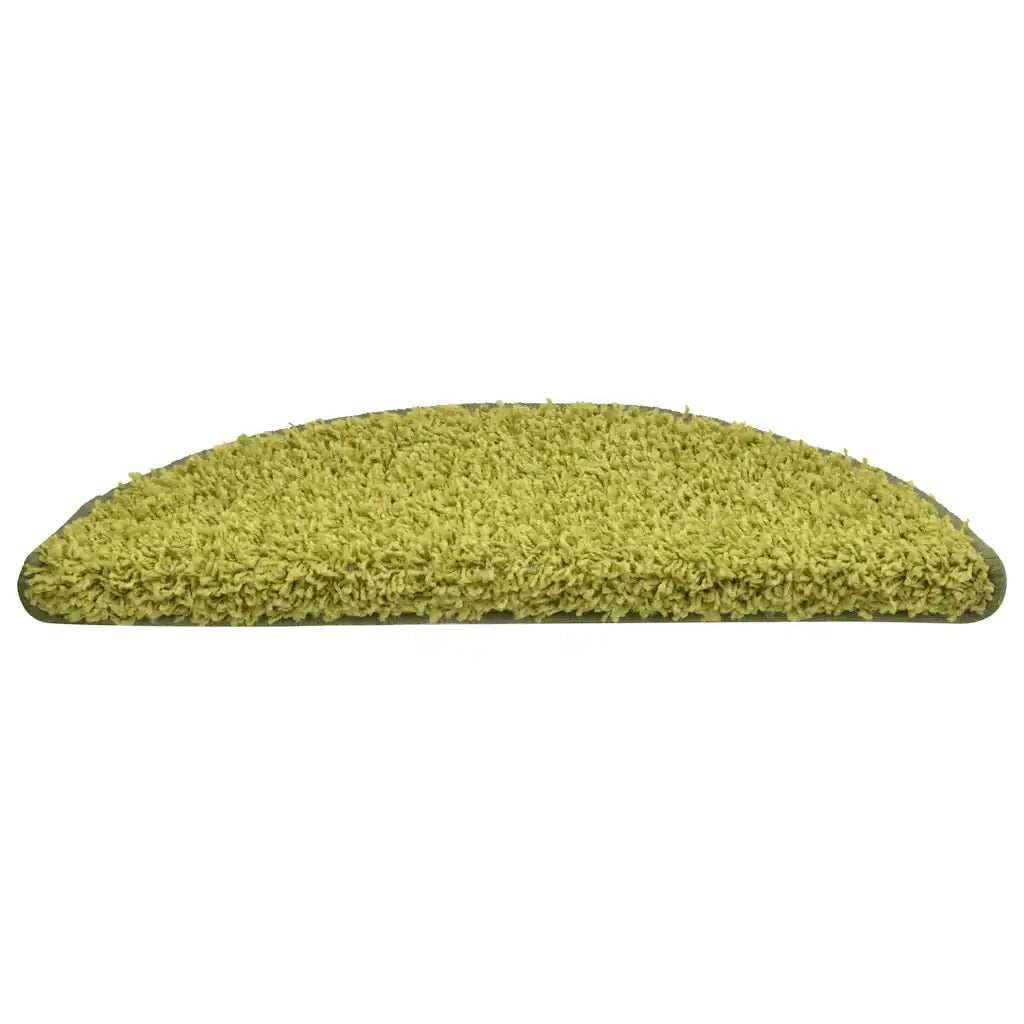 Tappetini per scale 30 pz 56x17x3 cm Verde Semicircolari 3365810