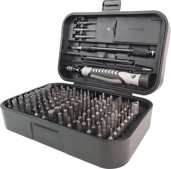 Kit di strumenti per la manutenzione e la disassemblazione 130 in 1 - Toolbox per computer, PC, iPhone, laptop e smartphone