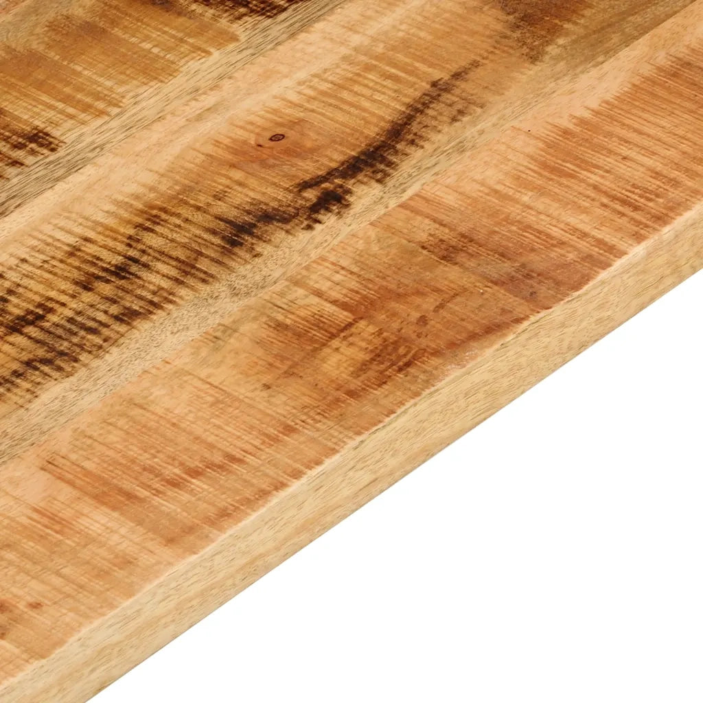 Piano per Tavolo 120x20x2,5 cm Rettangolare Legno Mango Grezzo 371287