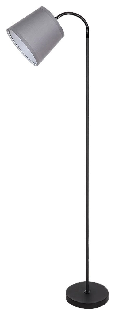 Lampada da terra nera metallo Godric E27 25W Rabalux