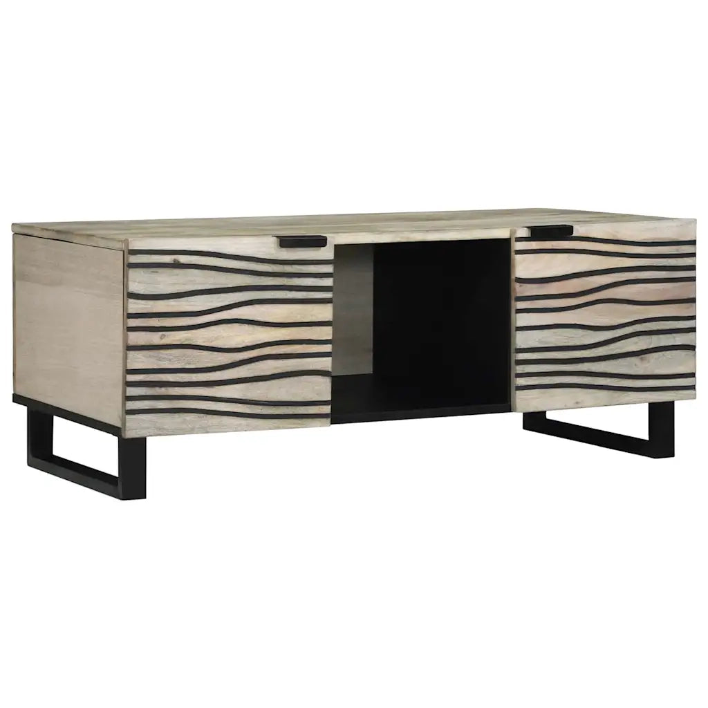 Tavolino da salotto | Tavolino da caff¨¨ | Tavolino da Soggiorno Bianco 100 x 54 x 40 cm