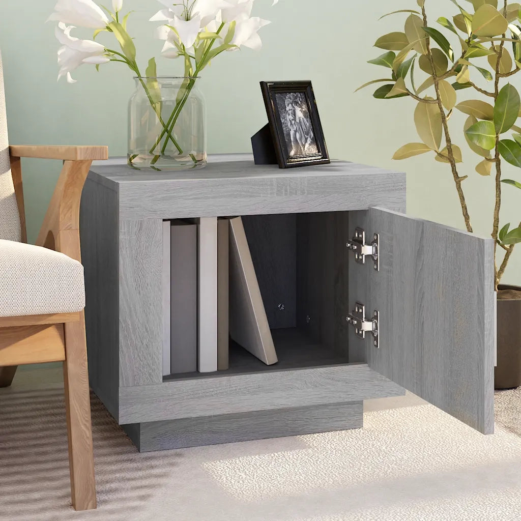 Tavolino da salotto | Tavolino da caff¨¨ | Tavolino da Soggiorno Grigio Sonoma 51x50x45cm Legno Multistrato