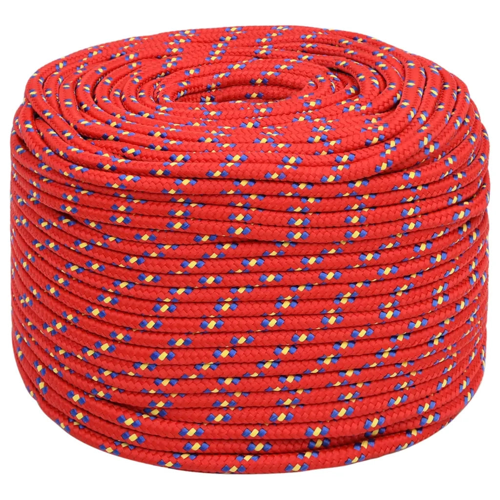 Corda | Fune per barca Rossa 6 mm 250 m in Polipropilene