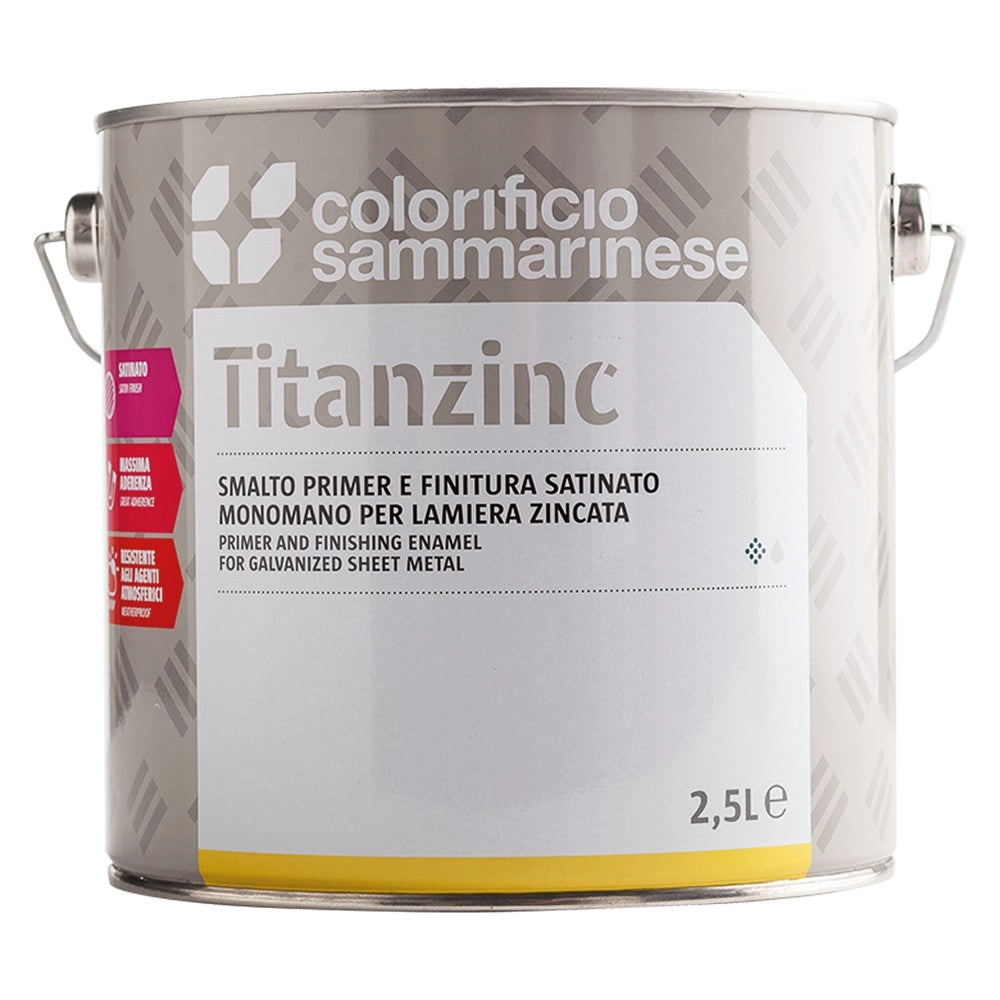 SMALTO SINTETICO TITANZIC LT 0,750 ROSSO