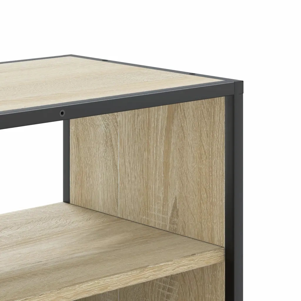 Mobile TV | Armadietto TV | Mobile Porta TV Rovere Sonoma 100x31x39,5cm Legno Multistrato Metallo