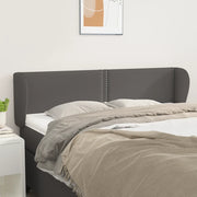 Testiera ad Orecchio-Testata con Orecchie Grigio 147x23x78/88 cm in Similpelle 103746