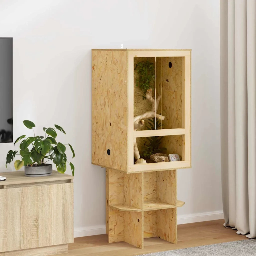 Terrario Marrone 50 x 50 x 80 cm OSB CFW3081886