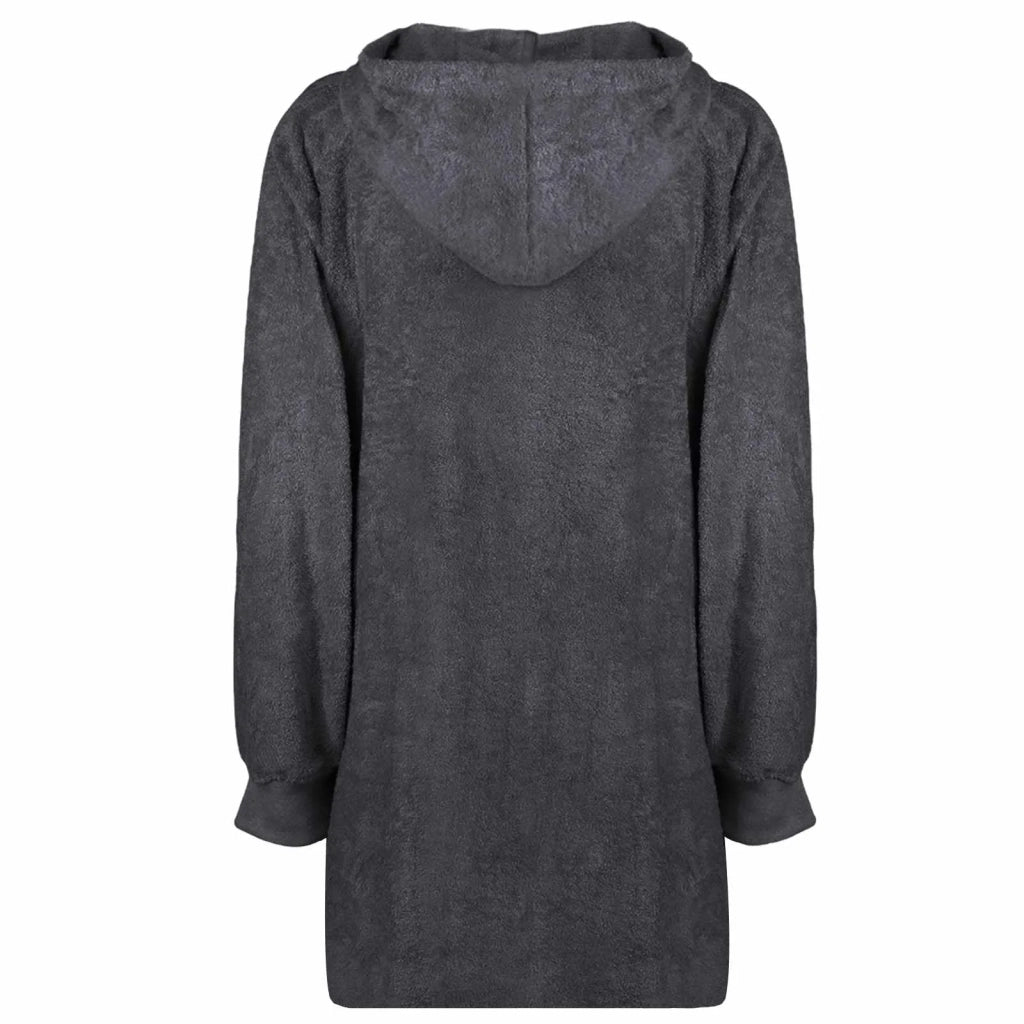 Felpa coperta KINN Antracite L Cotone CFW5160121