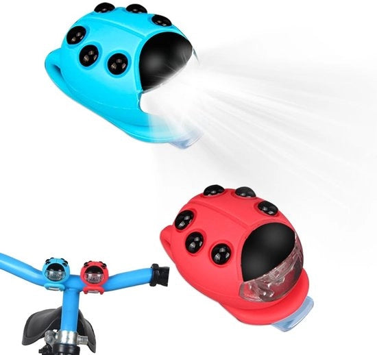 Luci per scooter e passeggini per bambini - Zaino a LED - Impermeabile - Multicolore - Sicurezza - Adatto per scooter e passeggini