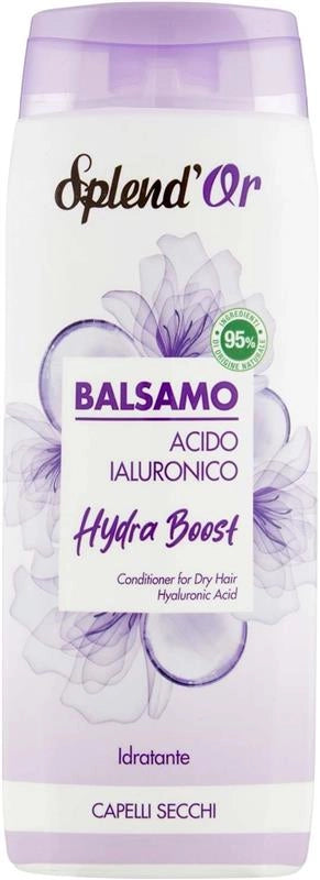 SPLEND'OR BALSAMO CON ACIDO IALURONICO 300M IDRATANTE PER CAPELLI SECCHI