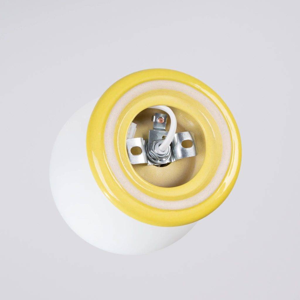 Lampada da soffitto ZORI giallo IP44