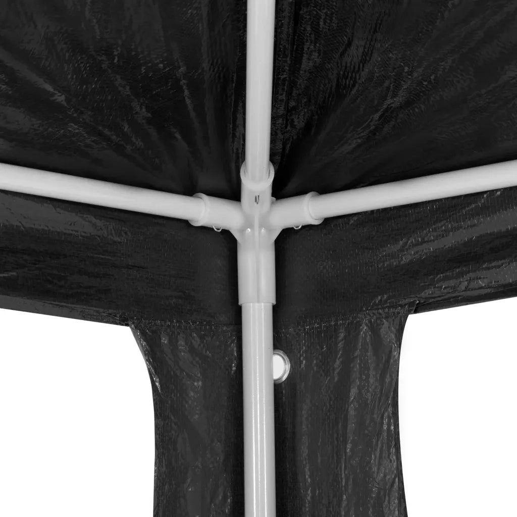 Tenda per Feste-Tenda Gazebo 3x9 m in PE Antracite