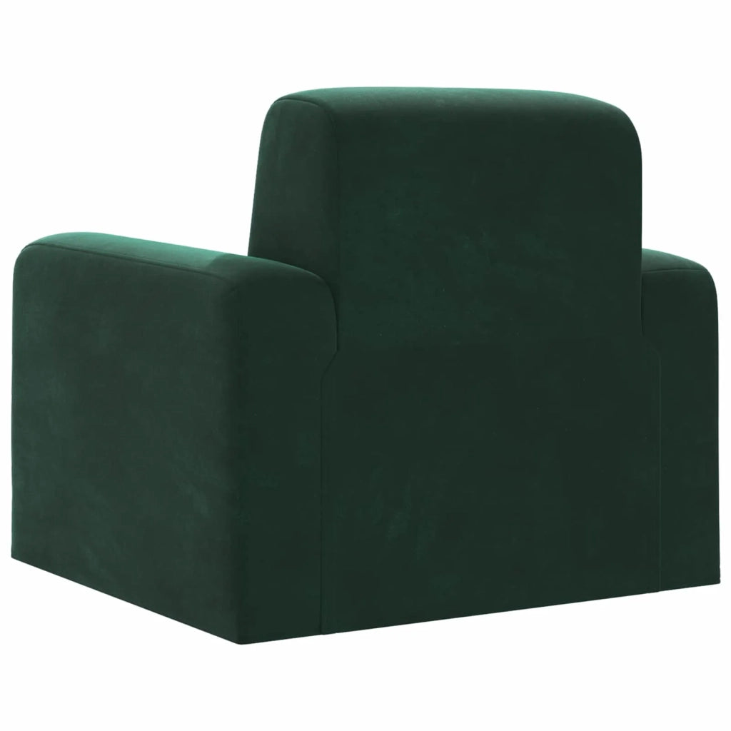 Poltrona Verde Scuro Velluto (V) 42042431