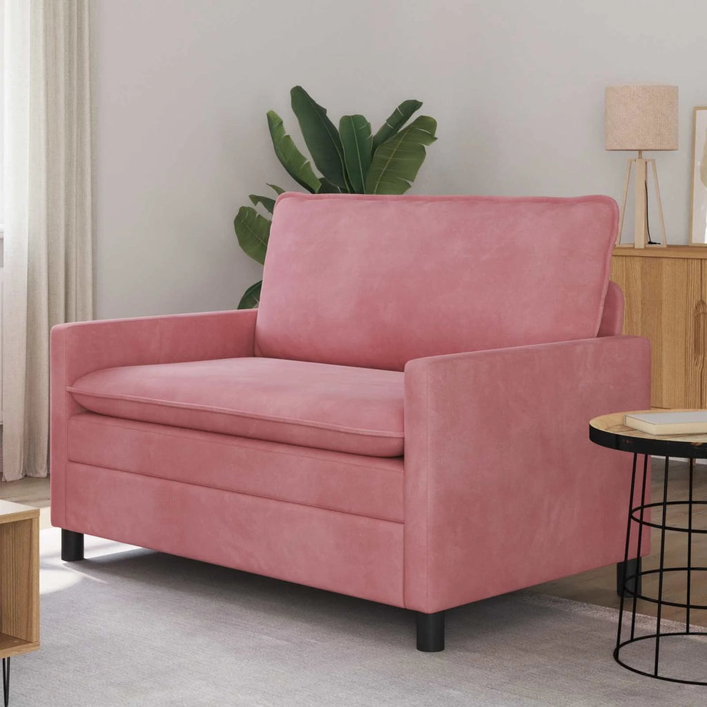 Divano Rosa 126 x 81 x 87,5 cm Velluto 42028800