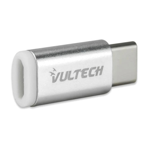 ADATTATORE VULTECH ADP-01P MICRO USB 2.0 TO TYPE C - PLASTICA