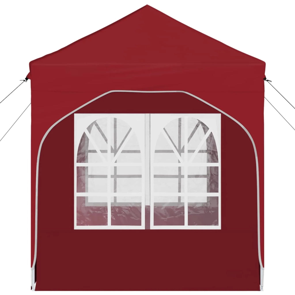 Tenda per feste a pop-up-Gazebo 192 x 192 x 245 cm Borgogna 248429