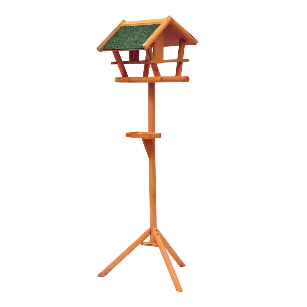 Mangiatoia per Uccelli Selvatici con Supporto ¨C Xylo ¨C Legno 150cm