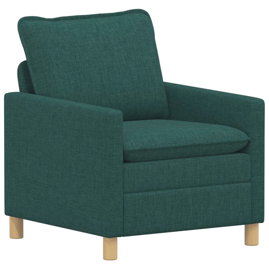 Divano Verde Scuro Tessuto 42028751