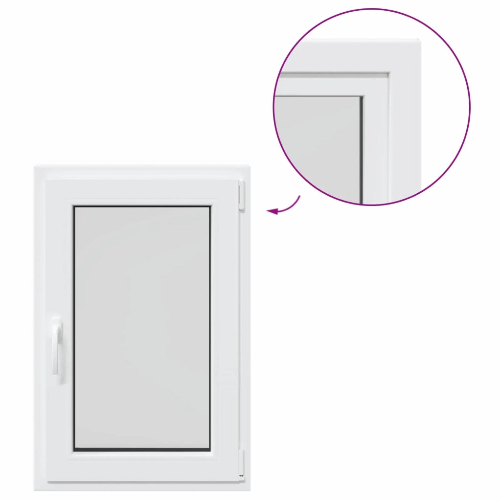 Finestra per Soffitta RISOR Bianco 60 x 80 cm PVC e Vetro 42047232
