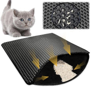 Matrice per gatto, 30 x 45 cm, matrice per gatto, toletto per gatto, matrice per gatto, matrice impermeabile al water con disegno a api e doppia finitura, matrice per gatto, accessori per matrici per gatto