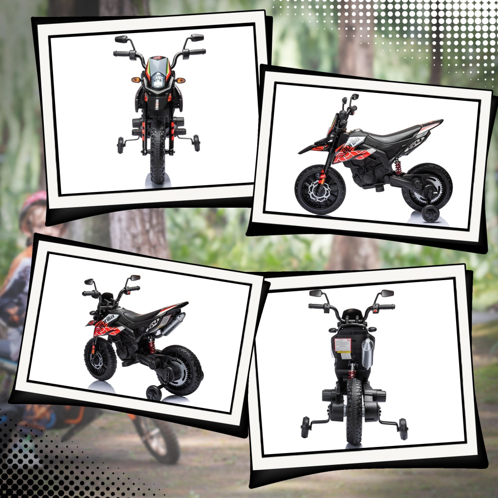 Moto elettrica per bambini ¨C zephmum ¨C rosso