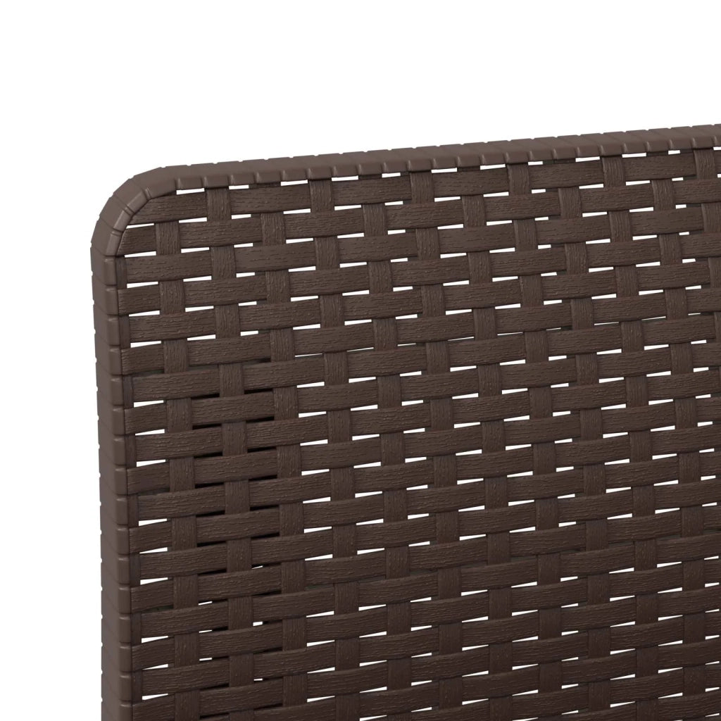 Divano da giardino 3 posti con cuscini in look rattan PP 8011964