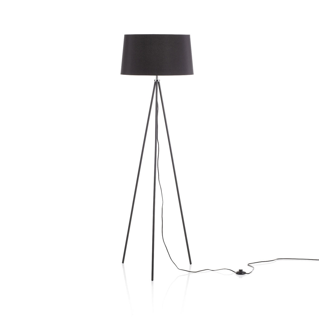 Lampada da terra SHEILA nero
